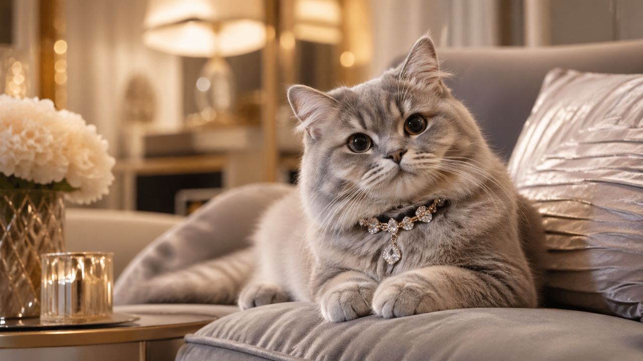 Kucing Abu-Abu yang Keren, Lucu, dan Elegan