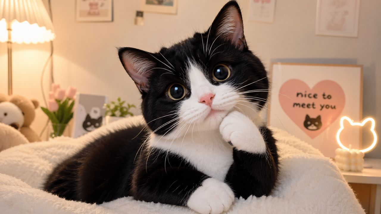 Nama Kucing Hitam Putih yang Lucu, Unik, Mudah Diingat